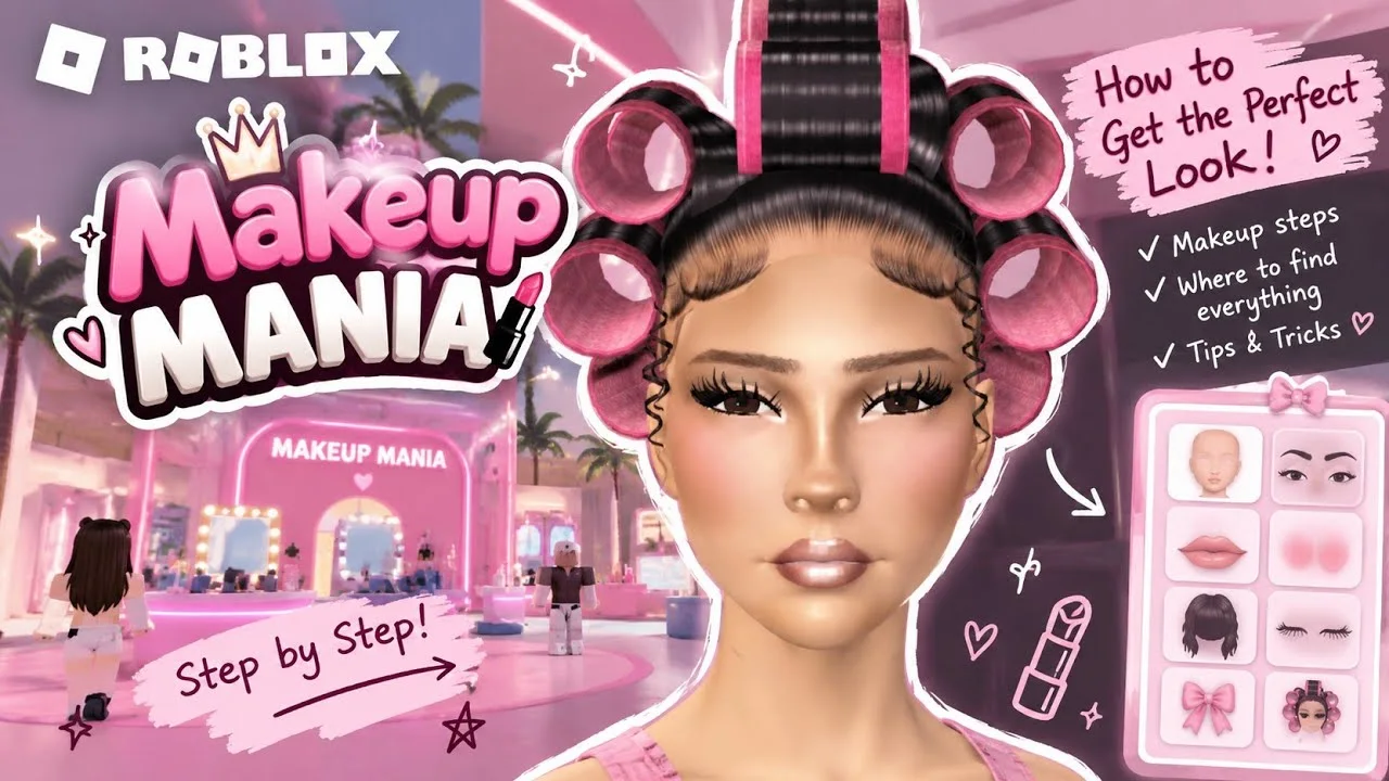 YouTube cover thumbnail for a Makeup Mania look tutorial